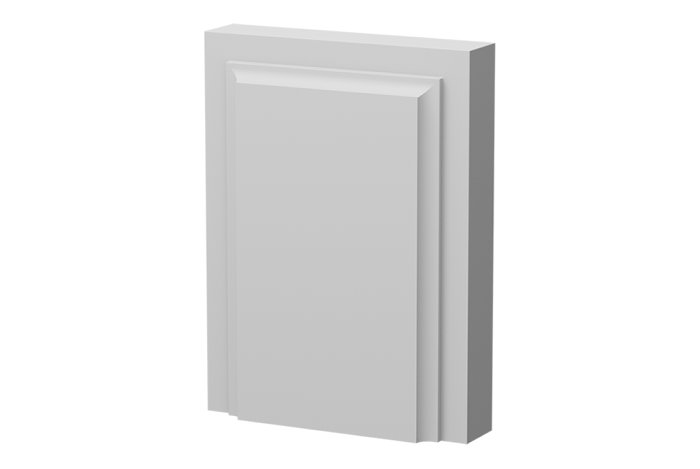Bottenkloss Furu Vit 75 x 100 x 28 mm 2-pack EHL Prolist